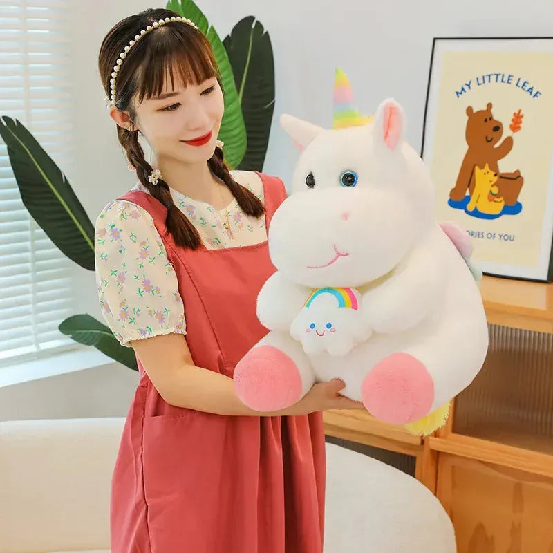 Plüschiges Einhorn Kuscheltier