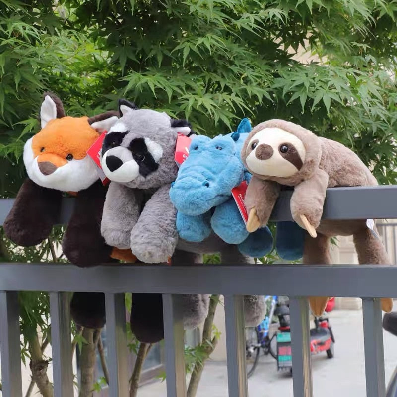 Super weicher und niedlicher Faultier-Waschbär-Plüsch