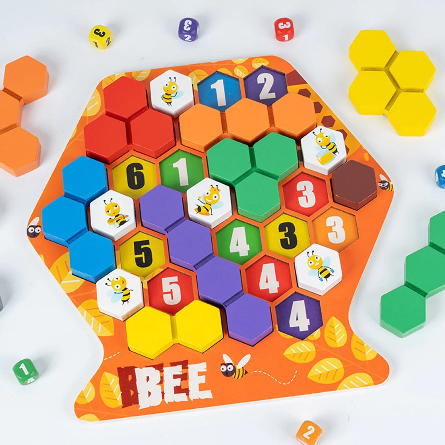 Genuisbee - entwickelt räumliches vorstellungsvermögen und mathematische fähigkeiten bienenspiel