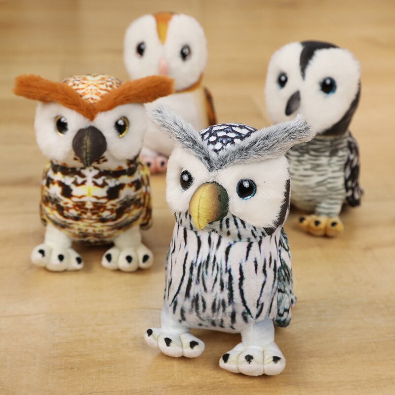 Jetzt Flauschige Plüsch Eule Kuscheltier bei Kuscheltiere.store kaufen