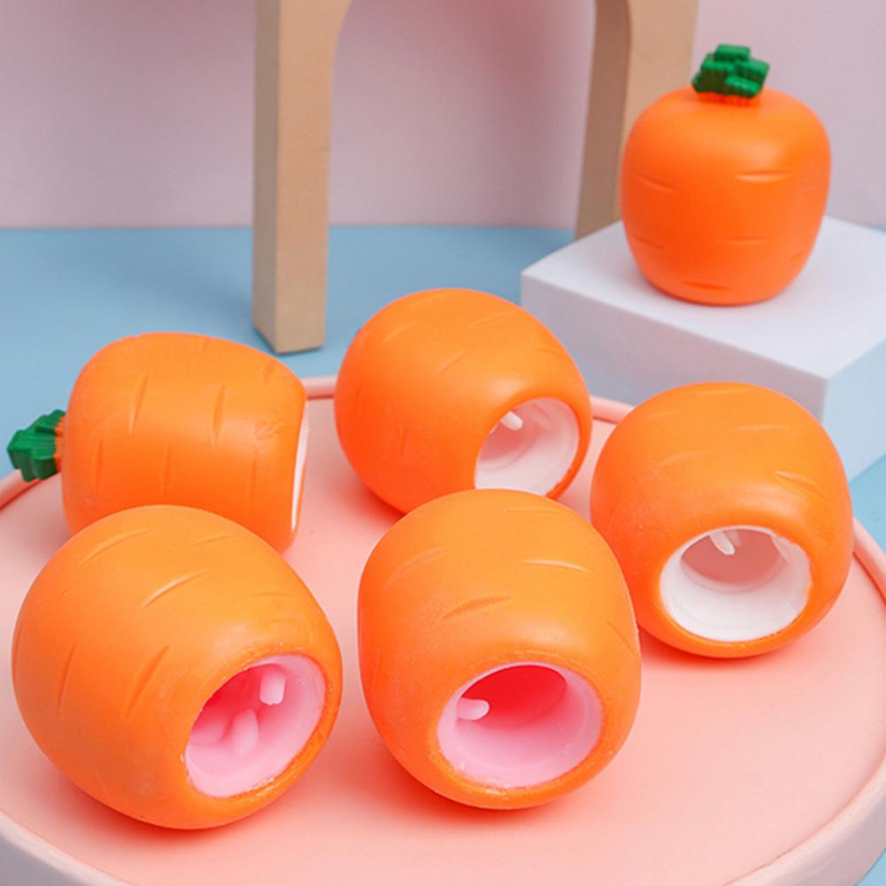 Squeeze carrot - quetschen, quetschen und entspannen - stresslöser