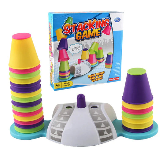 Speed Stacker - rennen um die spitze - stapelspiel