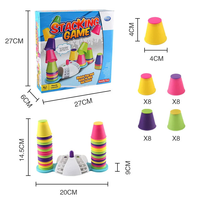 Speed Stacker - rennen um die spitze - stapelspiel