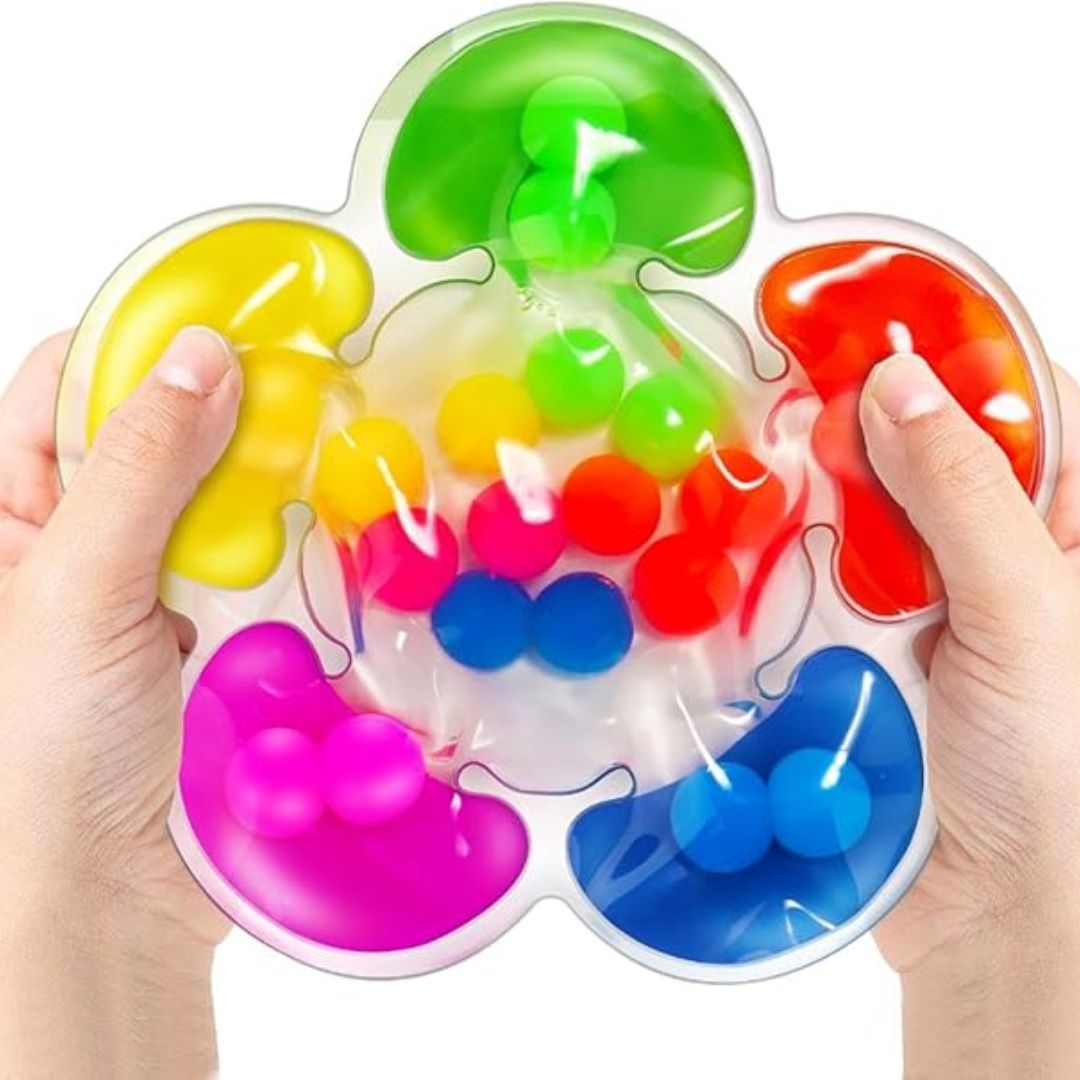 Sensorisches farben sortierspiel für kinder