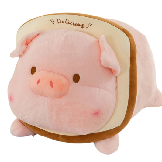 Kawaii Schwein Toast Plüsch