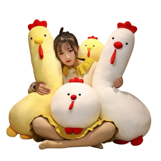Riesiges flauschiges Huhn Plüschtiere