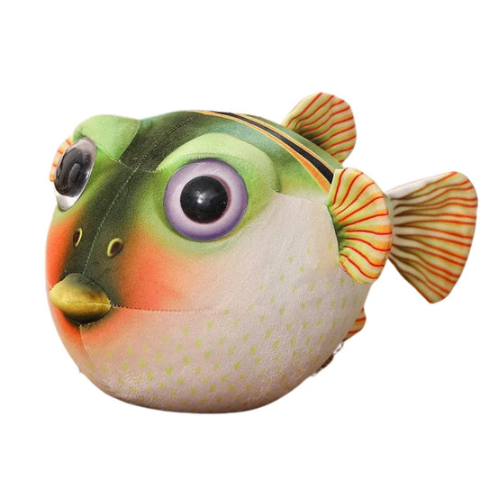 Lebensechter Plüsch Fugu Fisch