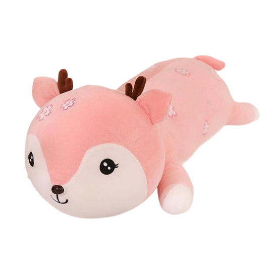 31.5" - 39" Riesiges weiches Kawaii liegendes Reh ausgestopftes liebliches Tier Plüschtier