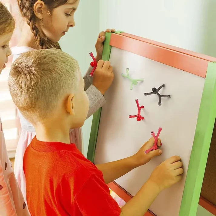 Sensorische montessori-magnetfiguren