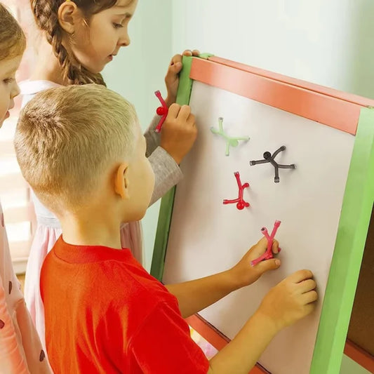 Sensorische montessori-magnetfiguren