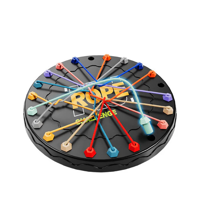 Spaßiges knoten puzzle spiel