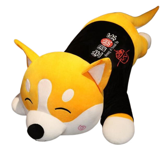 31"-48 "Gigantische lange Shiba Inu Dogecoin Hund Schlafkissen Plüsch Spielzeug