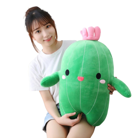 9"-25" Cartoon Kaktus Plüschtiere, Kawaii gefüllte weiche Pflanze Puppen