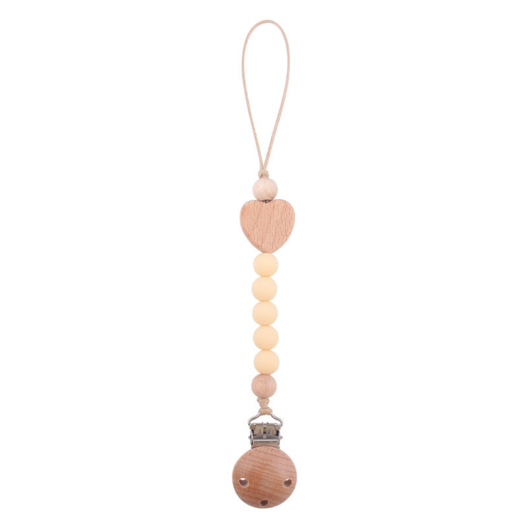 Baby schnuller kette aus holz