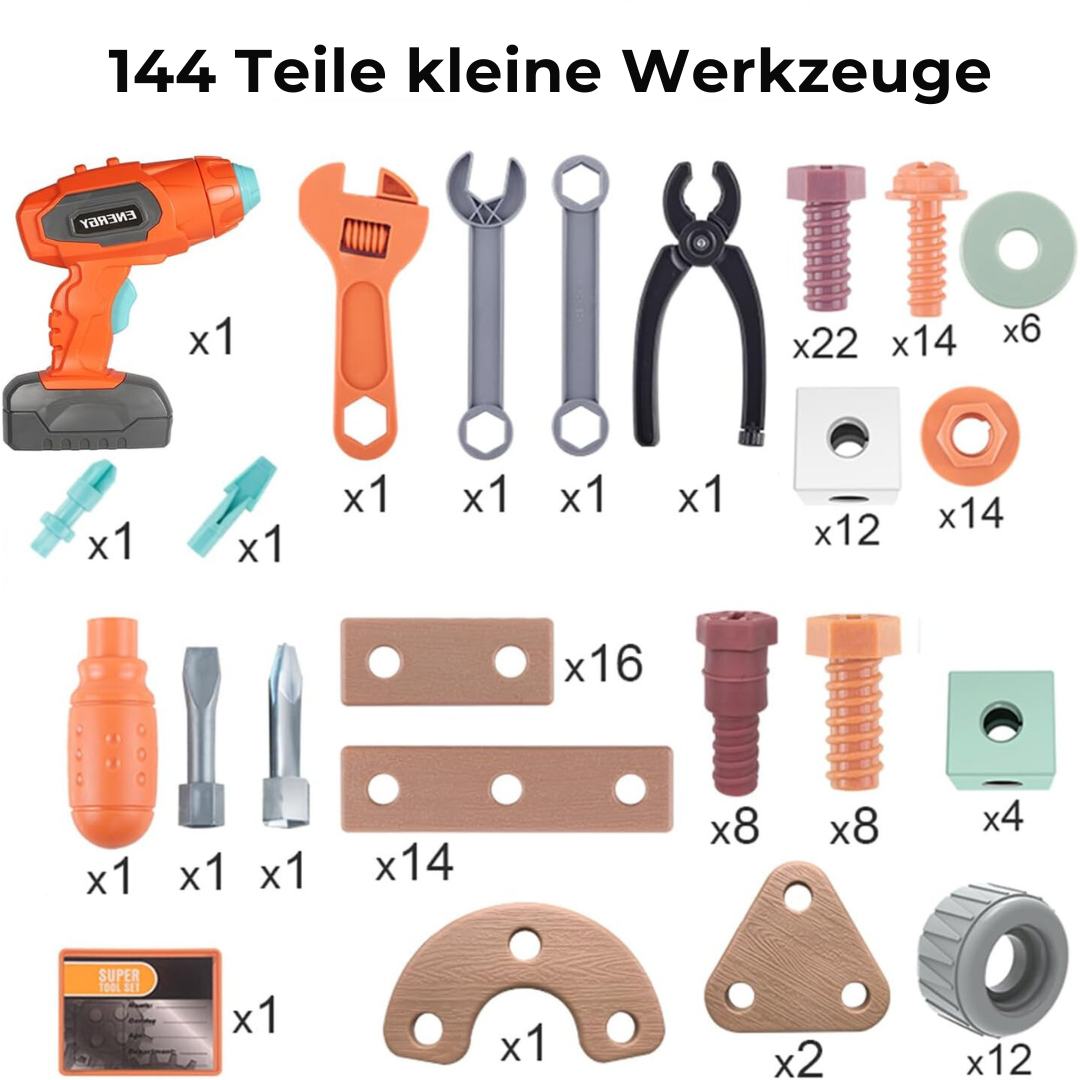 Baukasten-spielset für kleine Handwerker