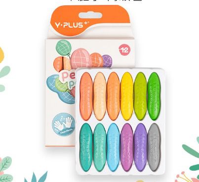 Crayonset - ausmalen ohne schmutzige hände - wachsmalstifte