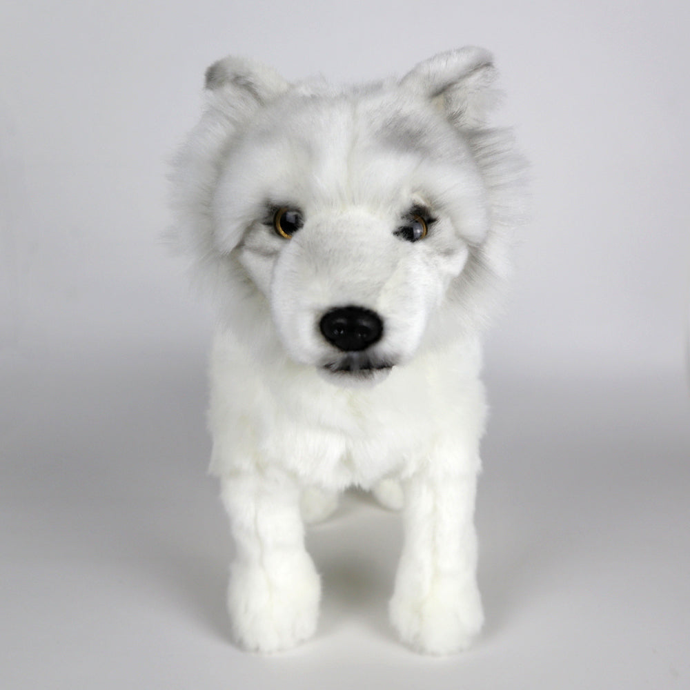 Weißer Wolf Plüsch