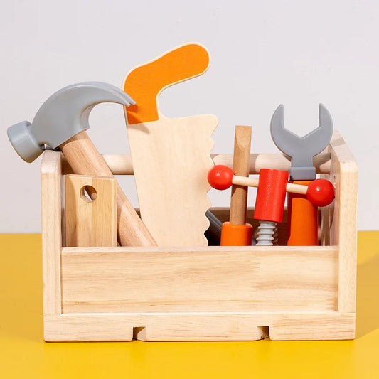 Woodl - für kleine handwerker - tischler-spielset