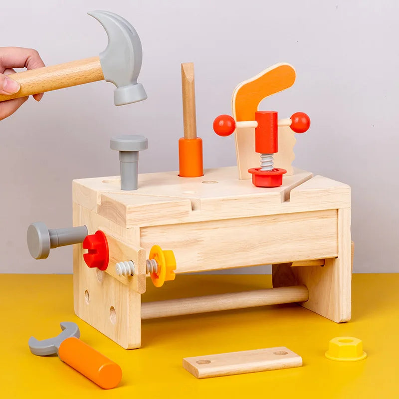 Woodl - für kleine handwerker - tischler-spielset