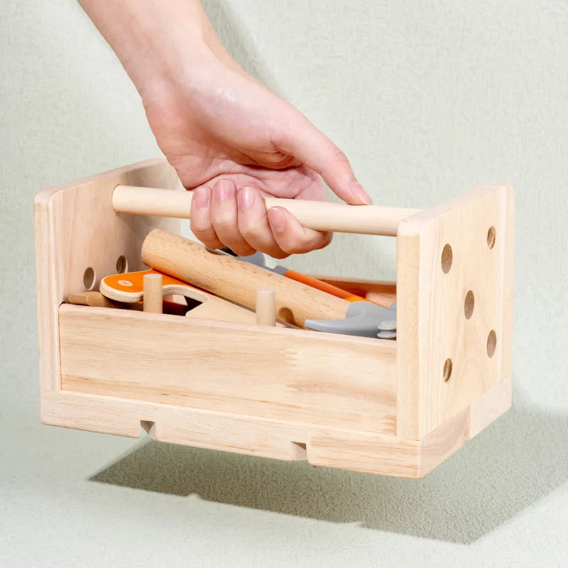 Woodl - für kleine handwerker - tischler-spielset
