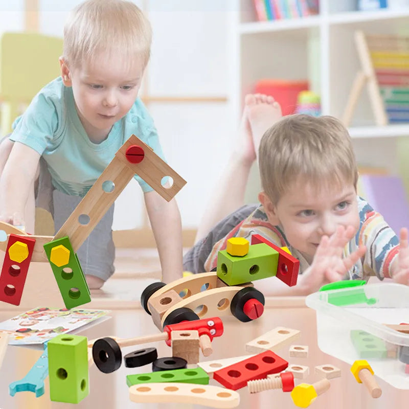 Woods - diy - werkzeugkasten spielset