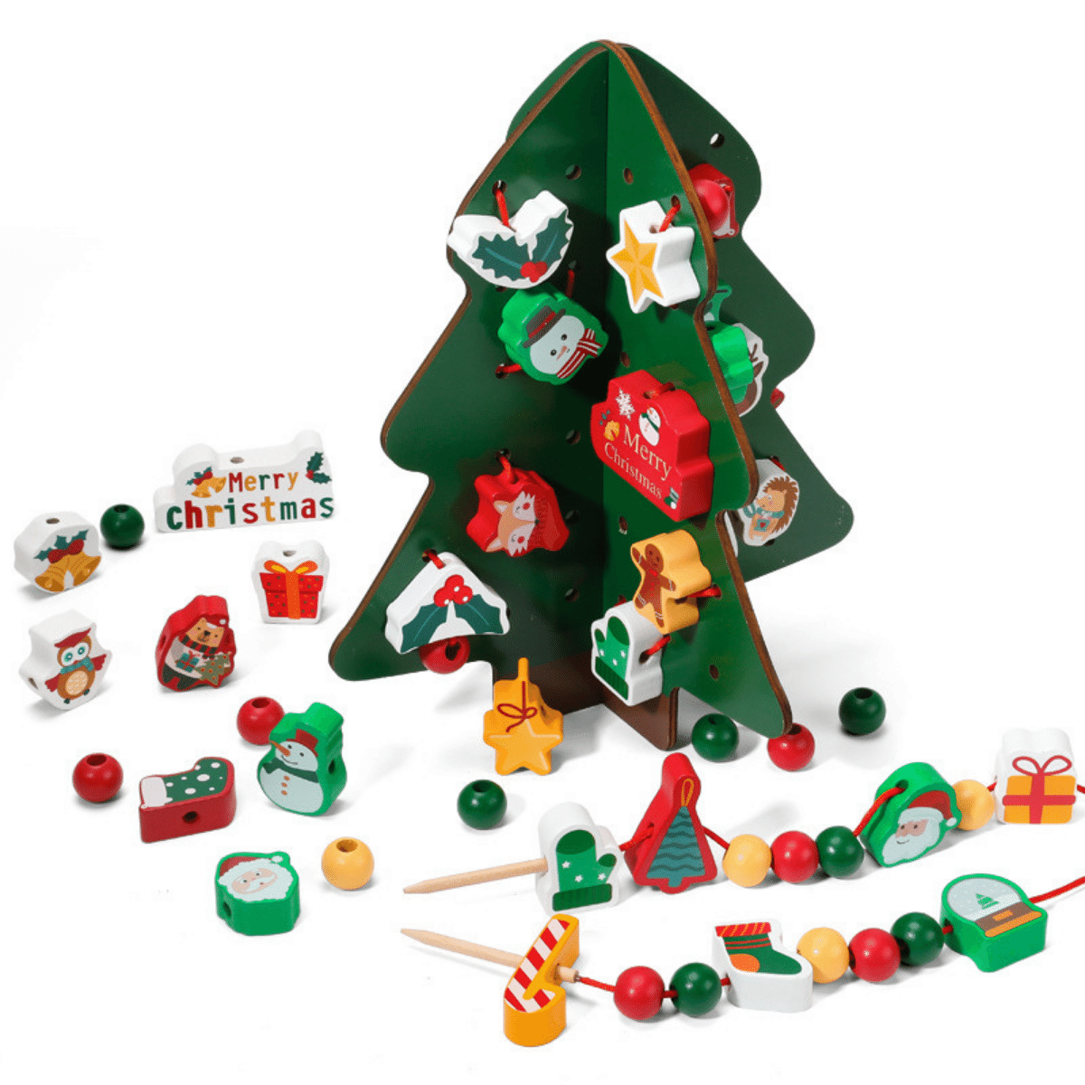 Woods - Kreative Perlen - Bildlicher Weihnachtsbaum