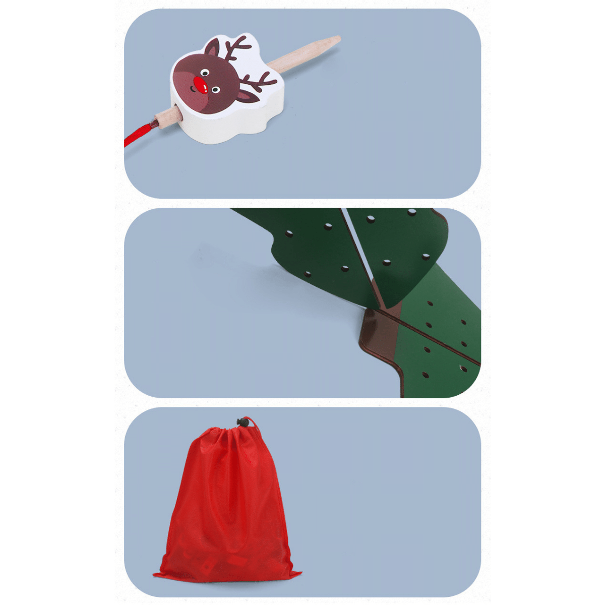 Woods - Kreative Perlen - Bildlicher Weihnachtsbaum
