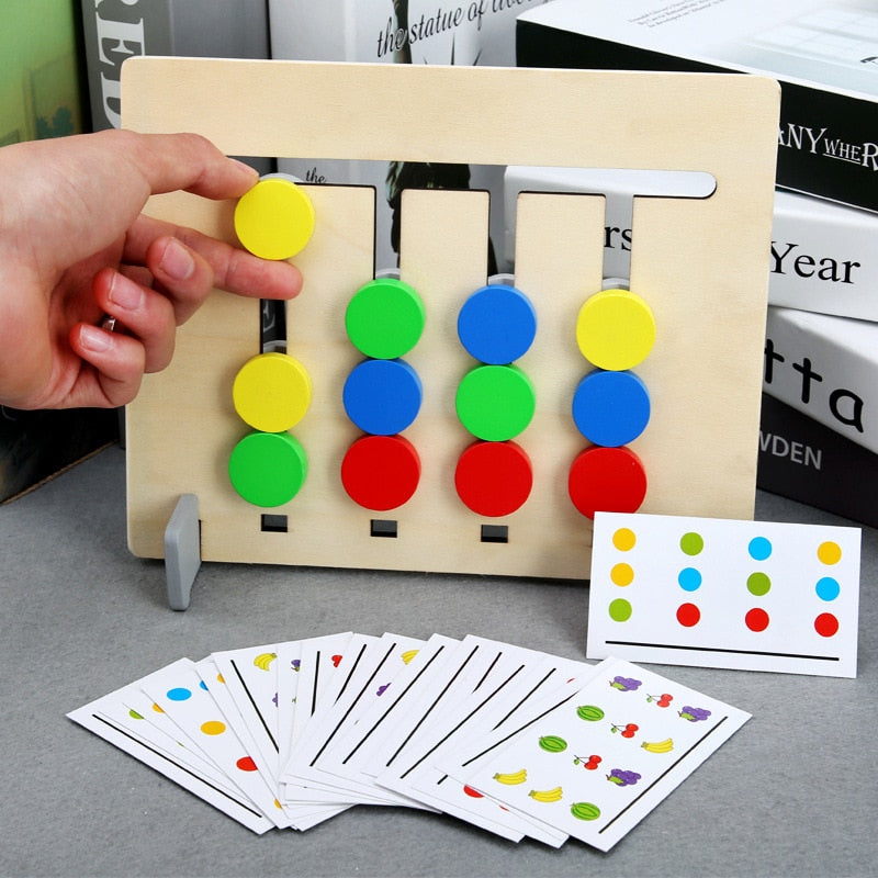 Woods | Logisches Denken für Kinder - Montessori-Sortierpuzzle