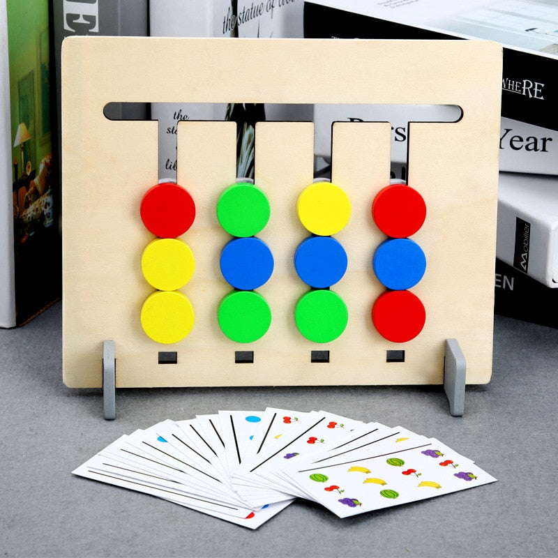 Woods | Logisches Denken für Kinder - Montessori-Sortierpuzzle