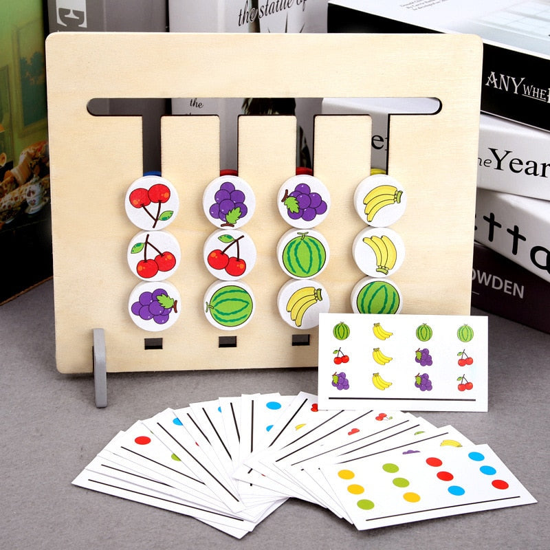 Woods | Logisches Denken für Kinder - Montessori-Sortierpuzzle