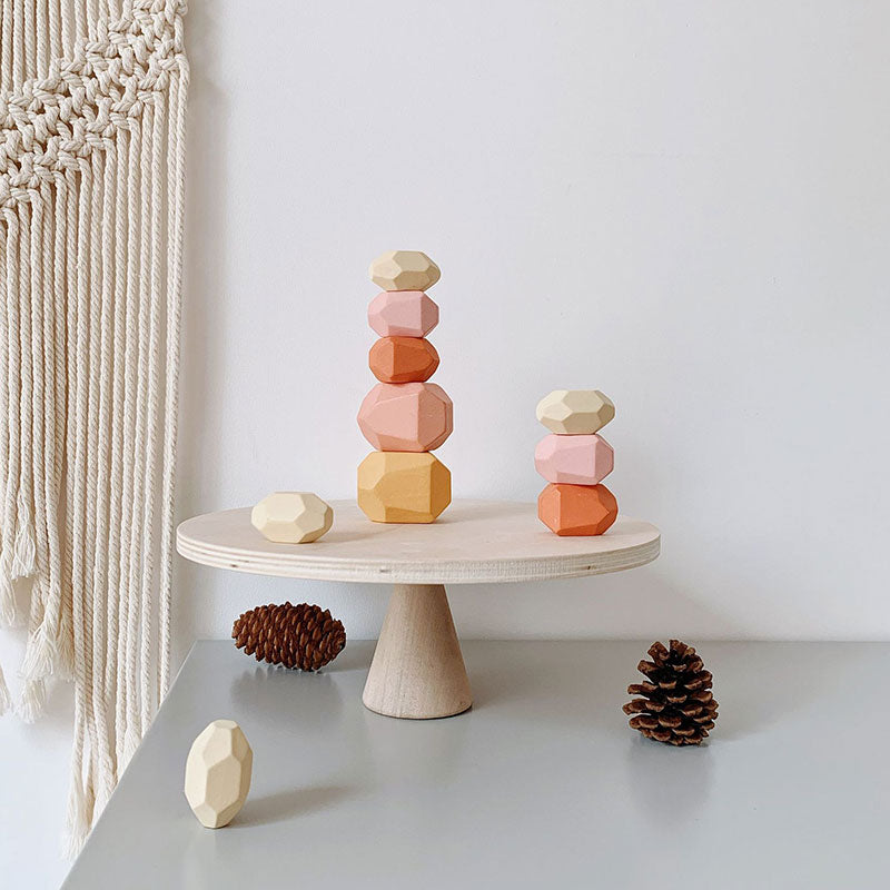 Woodsthema | montessori-bauklötze - skandinavischer stil