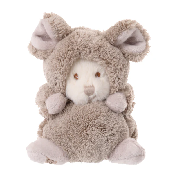 Maus ziggy flauschiges grau