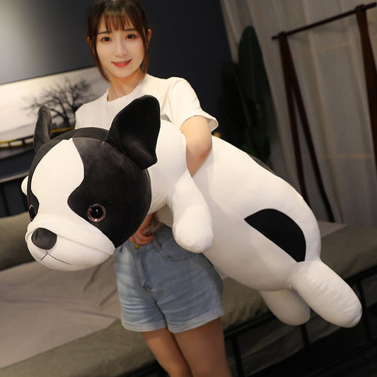 Riesiges Kawaii Bulldoggen-Kuscheltier
