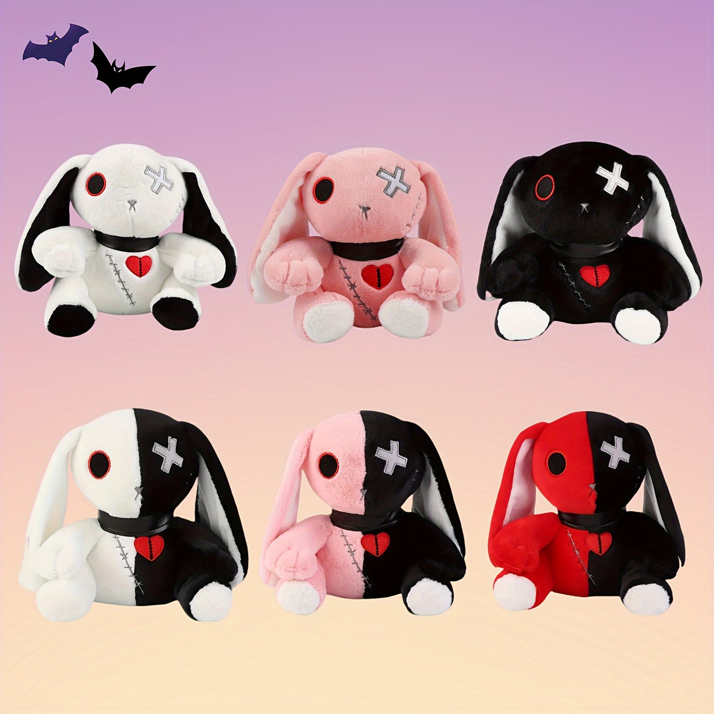 Boo – Kawaii Halloween Hasen Plüsch