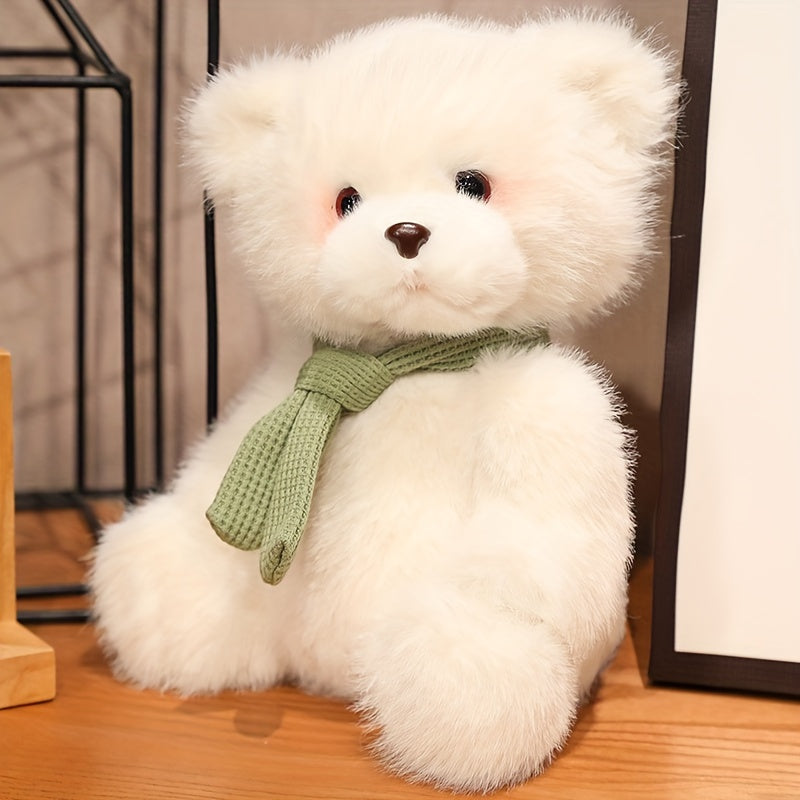 Süßer Teddybär mit Schal