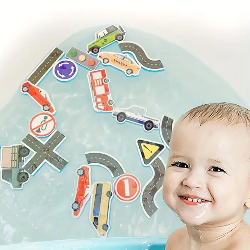 Spaßiges Wasser Spielzeug - Verkehrs Puzzle