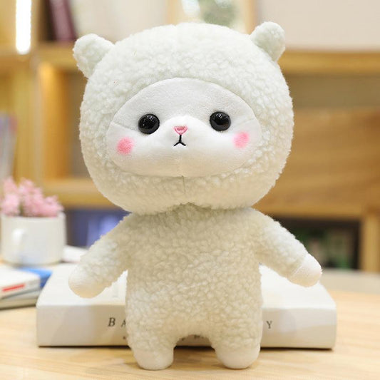 Cho Kawaii Baby Sheep In Various Cute Outfits Plush Toy A 30cm Stuffed Animals - Plushie Depot