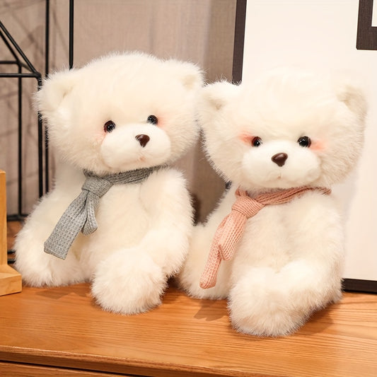 Süßer Teddy mit Schal Plüschtier