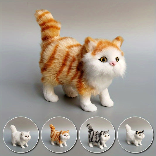 Realistische Katzenfigur Spielzeug