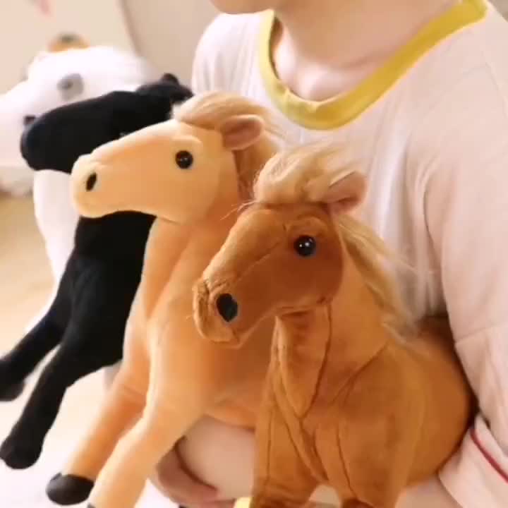Pferde Plüschpuppe Pony