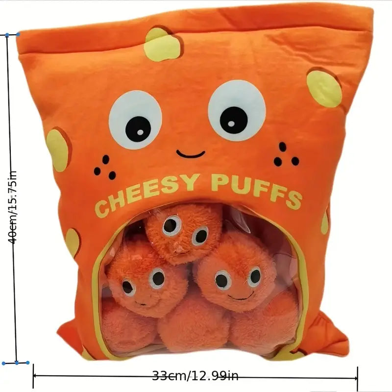Puff Snack Kissen - Eine Tüte Puff Puppen Stofftiere