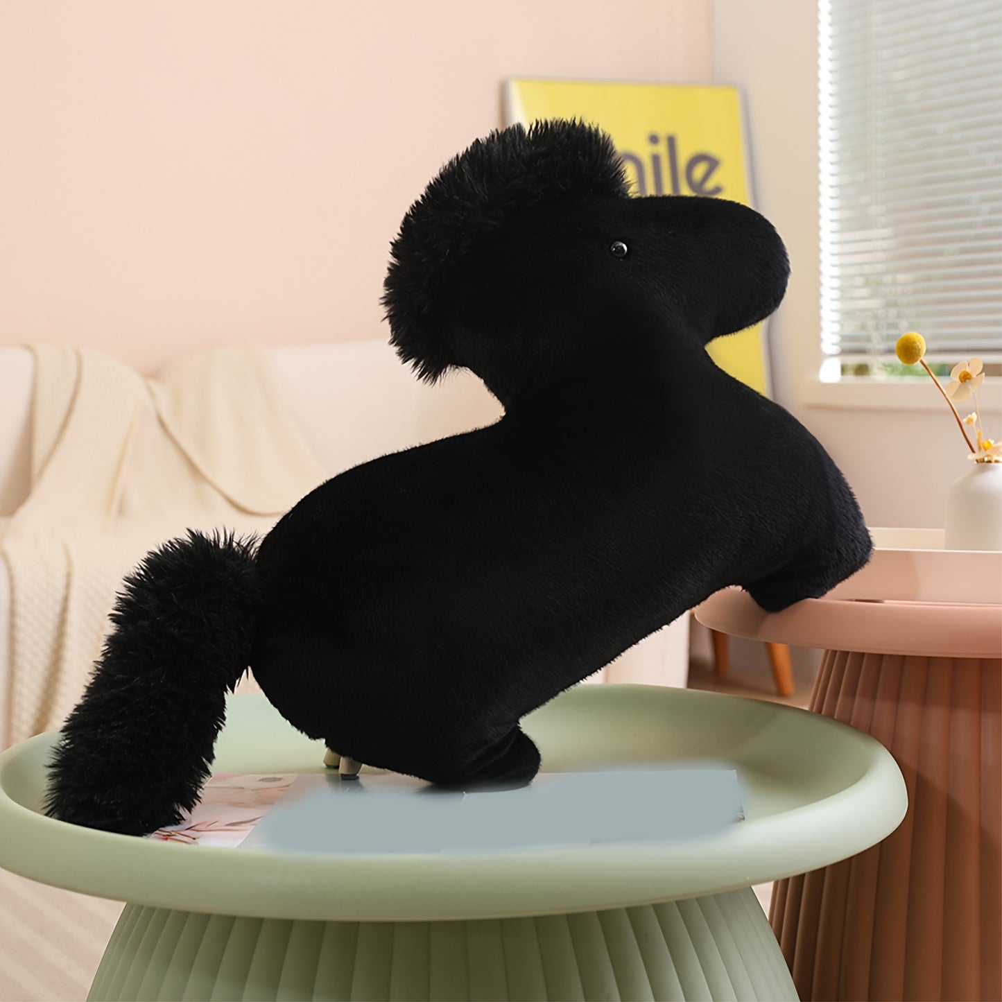 Kuscheliges Plüschpony