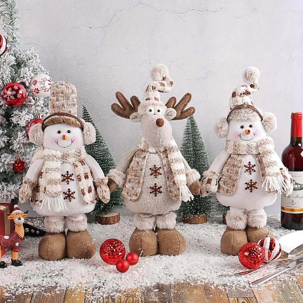 Weihnachtliche Deko-Figuren-Set