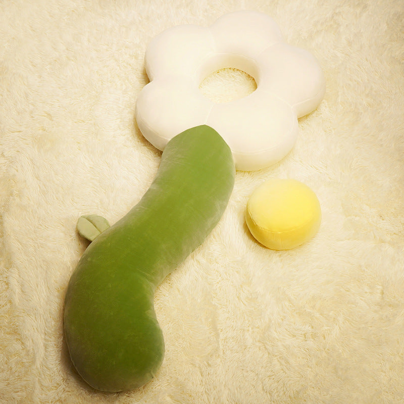 Süße Blumen-Nackenrolle Plüsch mit Kopfstütze