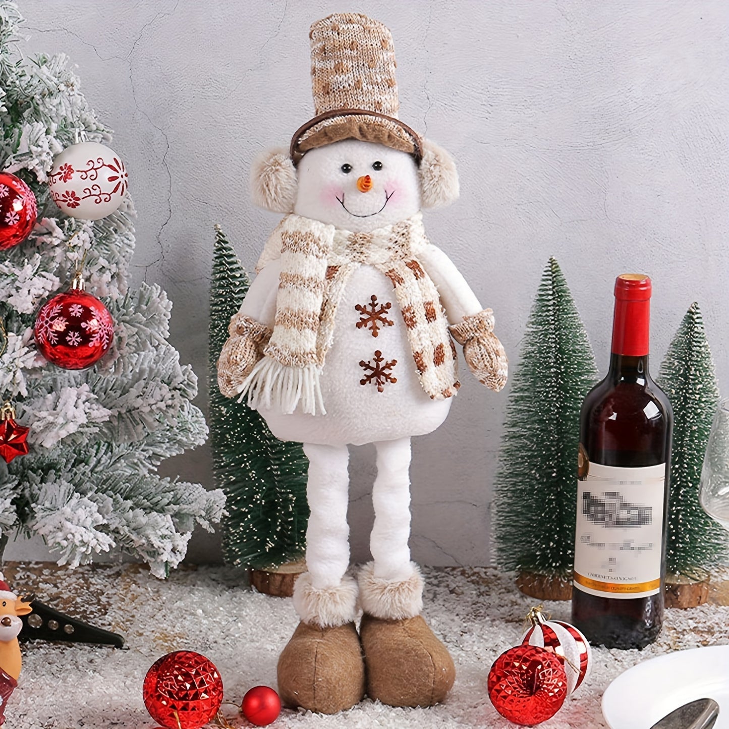 Weihnachtliche Deko-Figuren-Set