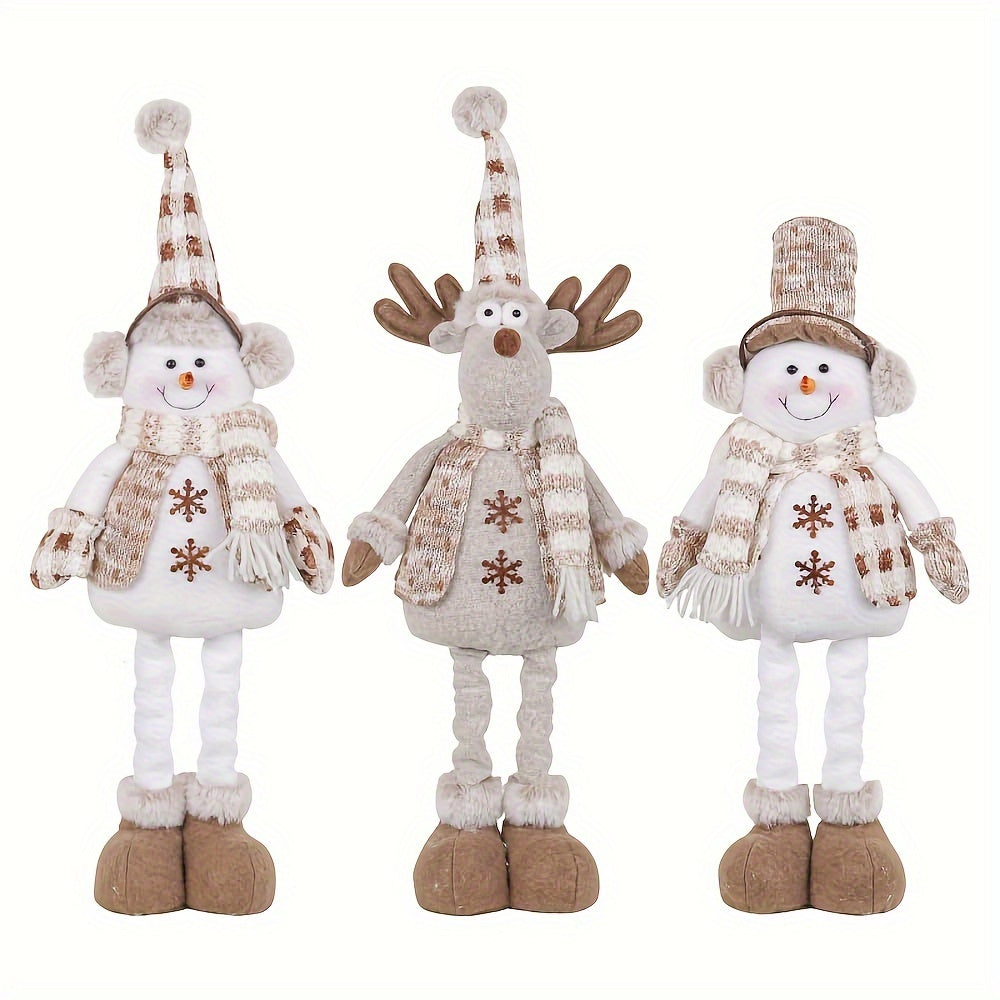 Weihnachtliche Deko-Figuren-Set