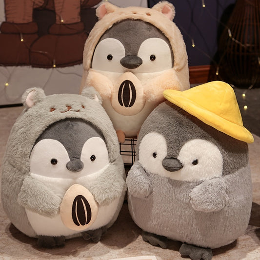 Pinguin Plüsch Tier im süßen Cosplay Look