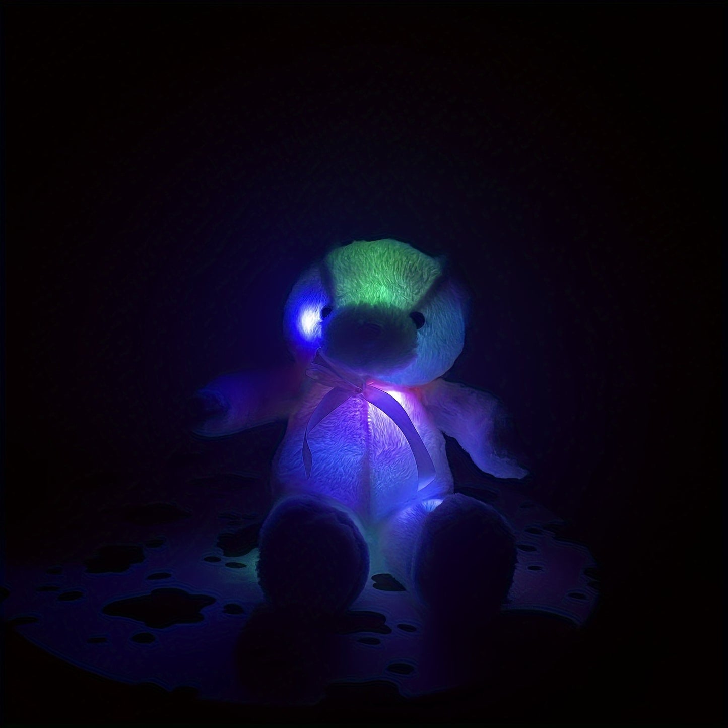 GlowBear – Leuchtender Plüsch-Teddybär, Multicolor