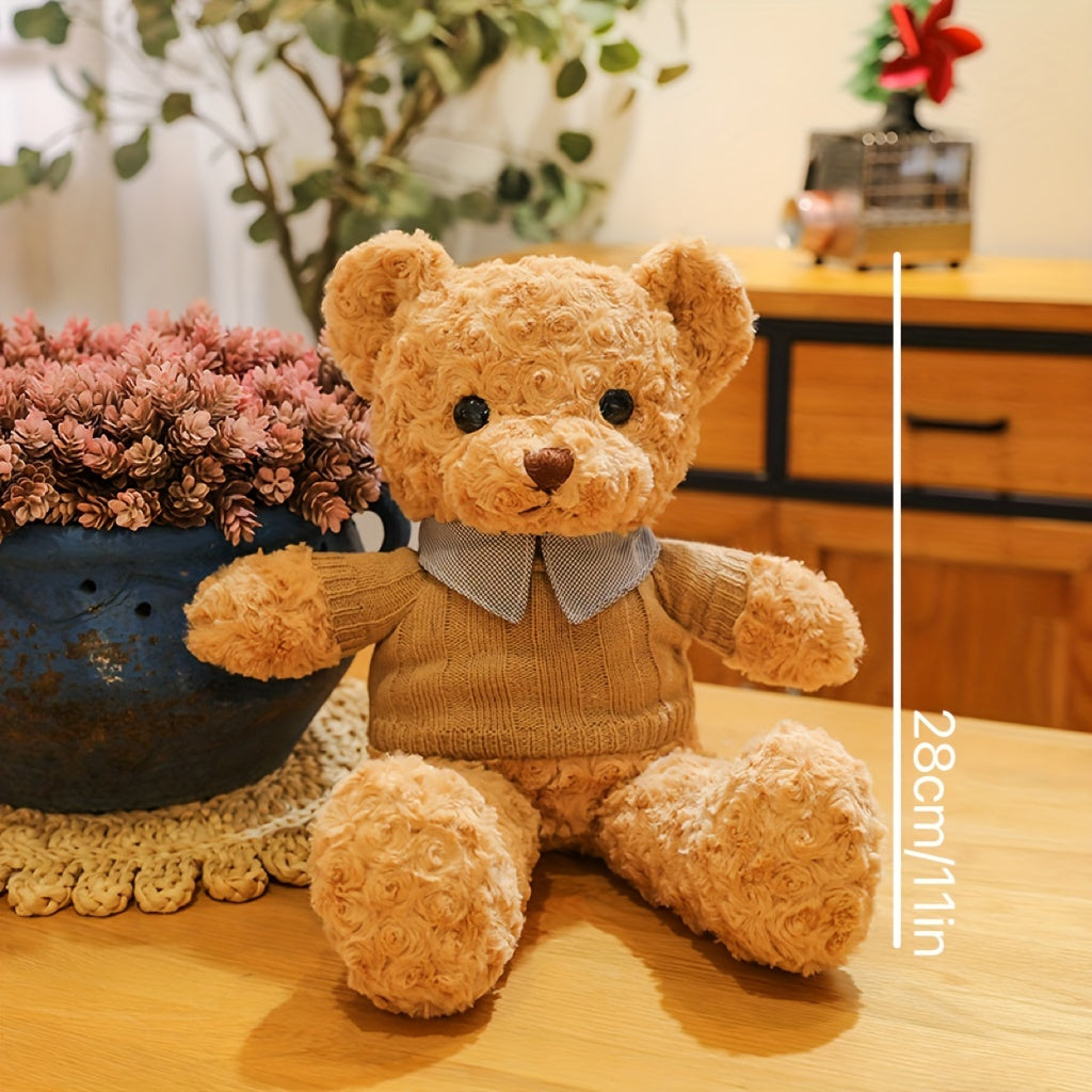 Niedlicher Brauner Teddy