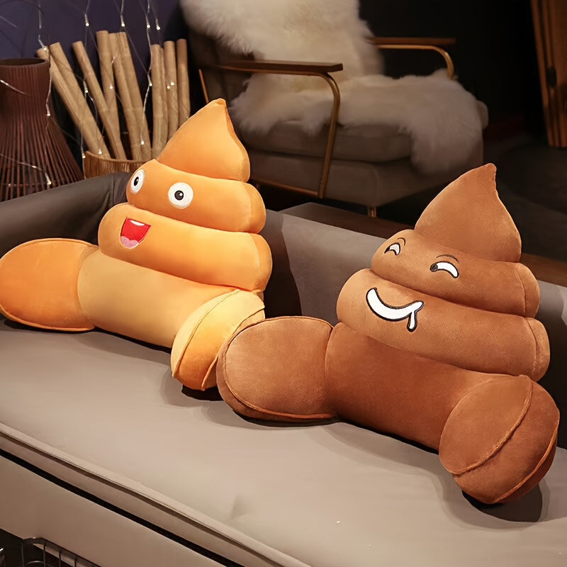 Witziges Kissen - Emoji Poop